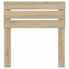 vidaXL Headboard with Headboard Sonoma Oak 75 cm Engineered wood