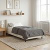vidaXL Full Year Duvet Quilted Light grey 155 x 200 cm