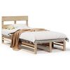 vidaXL Bed Frame without Mattress 90x190 cm Single Solid Wood Pine