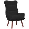 vidaXL Relaxing Chair Black 69 x 74 x 93 cm Velvet
