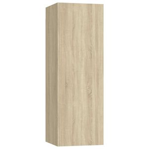 vidaXL TV Cabinet Sonoma Oak 30.5x30x90 cm Engineered Wood