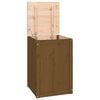 vidaXL Laundry Box Honey Brown 44x44x66 cm Solid Wood Pine