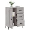 vidaXL Sideboard Grey Sonoma 69.5x34x90 cm Engineered Wood