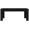 vidaXL Dining Table Black 180x90x76 cm Engineered Wood