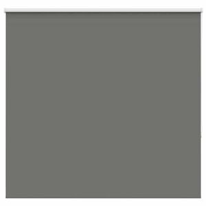 vidaXL Roller Blind Blackout Grey 160x130 cm Fabric Width 156.6 cm Polyester