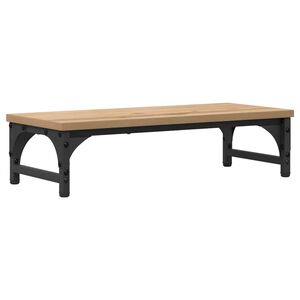 vidaXL Monitor Stand Artisan Oak 55 x 23 x 14 cm Engineered Wood