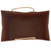 vidaXL Paper Bags 250 pcs with Handles Brown 32x22x28 cm
