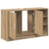 vidaXL Bathroom Cabinet Artisan Oak 90 x 29 x 55 cm Engineered wood