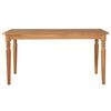 vidaXL Garden Table 150x90x75 cm Solid Acacia Wood