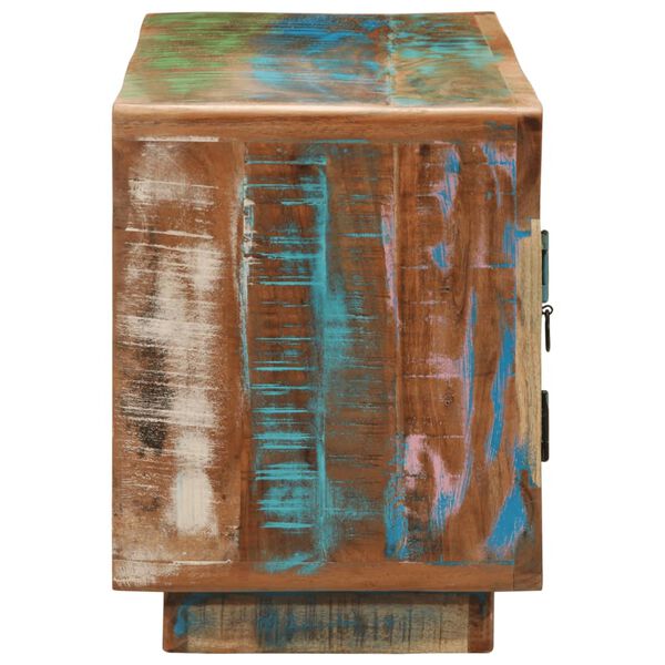 vidaXL TV Cabinet 110x30x40 cm Solid Wood Reclaimed