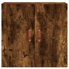 vidaXL Wall Cabinet Smoked Oak 60x31x60 cm Engineered Wood