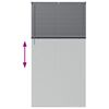 vidaXL Venetian Blinds Manual Dark Grey 220 x 115 cm Aluminium