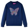 vidaXL Kids' Sweatshirt Navy 104