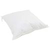 vidaXL All-Season Duvet with Pillow 2 pcs White Microfiber