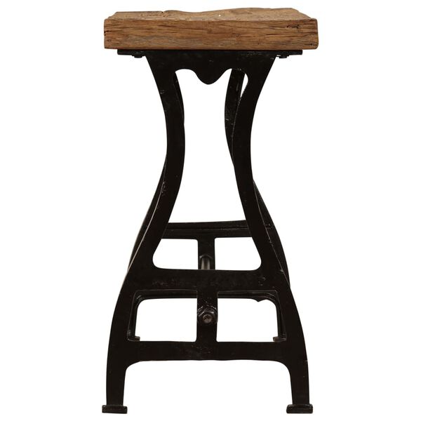 vidaXL Console Table Solid Reclaimed Wood 120x40x76 cm