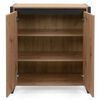 Finori Chest Denver 1 Artisan Oak and Anthracite Grey