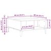 vidaXL Coffee Table Old Wood 60 x 60 x 30 cm