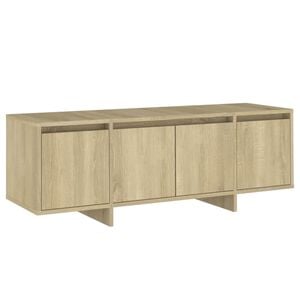 vidaXL TV Cabinet Sonoma Oak 120x30x40,5 cm Engineered Wood