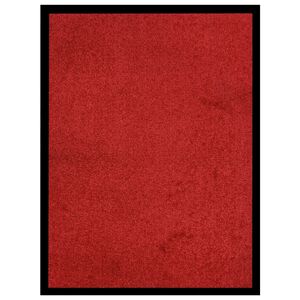 vidaXL Doormat Red 60x80 cm