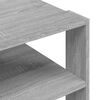 vidaXL Coffee Table Grey Sonoma 58x58x40 cm Engineered Wood