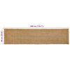 vidaXL Area Rug Beige 60 x 300 cm Jute