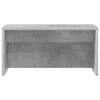 vidaXL Wall-Mounted Desk Concrete Grey 60 x 45 x 30 cm Engineered Wood