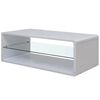vidaXL High Gloss Coffee Table White