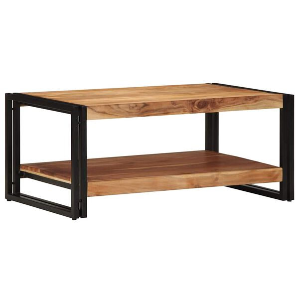 vidaXL Coffee Table 90x50x38 cm Solid Wood Acacia