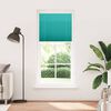 vidaXL Pleated Blind Petrol Green 85x200 cm Fabric Width 84.4 cm Polyester