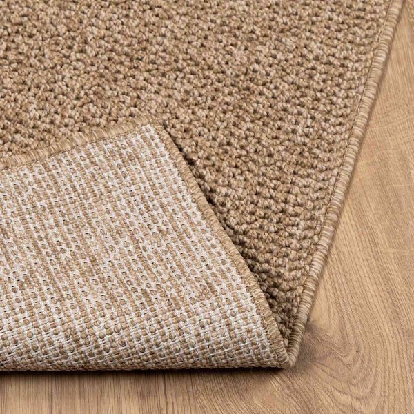vidaXL Area Rugs Square HUARTE Natural 200 x 200 cm Polyester