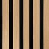 vidaXL Acoustic Wall Panels 2 pcs Slatted 60.5x60 cm Oak Veneer