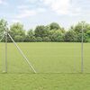vidaXL Hexagon Fence Silver 1.5 x 50 m Galvanised steel