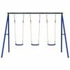 vidaXL Outdoor Swing Set with 3 Swings