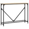 vidaXL Console Table Sonoma Oak 102x22,5x75 cm Engineered Wood