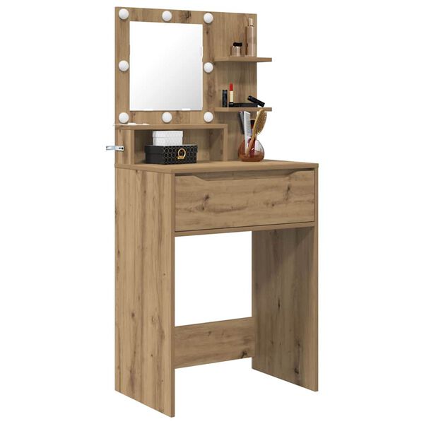 vidaXL Bedroom Dressing Tables Artisan Oak 80 x 39.6 x 135 cm