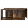 vidaXL Coffee Table Set 2 pcs Smoked Oak Engineered Wood