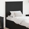 vidaXL Headboard with Headboard Black Oak 75 cm Engineered wood