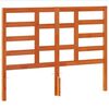 vidaXL Headboard Wax Brown 135 cm Solid Wood Pine