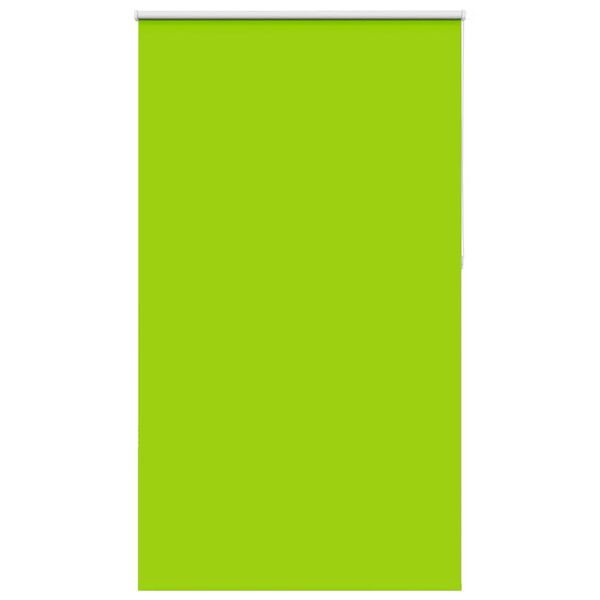 vidaXL Roller Blind Blackout Leaves Green 140x230 cm Fabric Width 136.6 cm Polyester