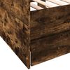 vidaXL Daybed with Drawers without Mattress Smoked Oak 90x190 cm Single