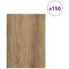 vidaXL Decor Panels 150 pcs Artisan Oak 15 x 21 x 0.27 cm