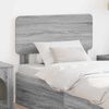 vidaXL Headboard with Headboard Grey Sonoma 75 cm Engineered wood