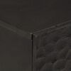 vidaXL Bedside Cabinet Black 50x33x60 cm Solid Wood Mango