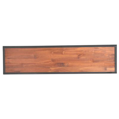 vidaXL TV Cabinet with 3 Drawers 120x30x60 cm Solid Pine Wood