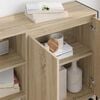 vidaXL Side Cabinet Sonoma 96.5 x 30 x 75 cm Engineered Wood