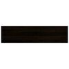vidaXL Stair Treads 2 pcs Dark Brown 100x30x2 cm Solid Wood Oak