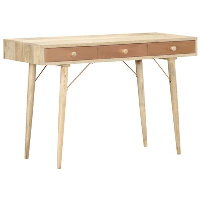 vidaXL Console Table 118x45x76 cm Solid Mango Wood