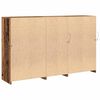 vidaXL LED Sideboard Old Wood 162 x 37 x 100 cm Engineered Wood