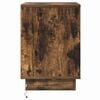 vidaXL Bedside Cabinet Smoked Oak 39 x 34.5 x 50 cm Engineered wood