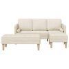 vidaXL Sofa Set 2 pcs Linen 173 x 131 x 67 cm Fabric